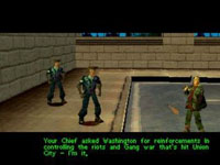 Urban Chaos sur Sony Playstation